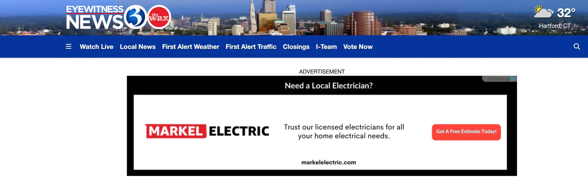 markel remarketing ad